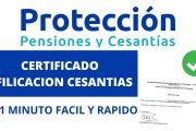 Certificado Protección