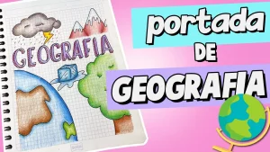 Portadas de geografia: fáciles, para imprimir, secundaria…