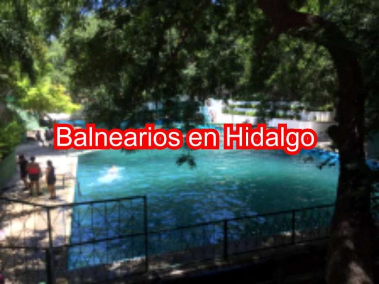 Balnearios en hidalgo