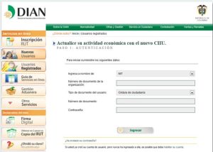 www.dian.gov.co Descargar rut